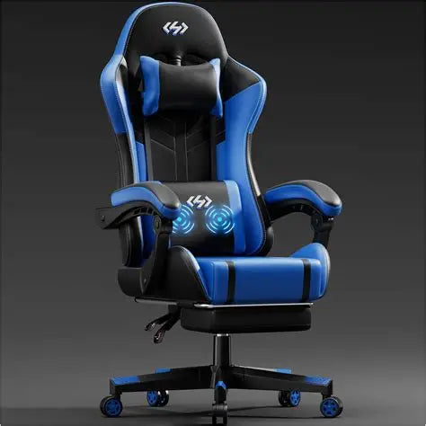 CyberPulse Gaming chair - Black & Blue