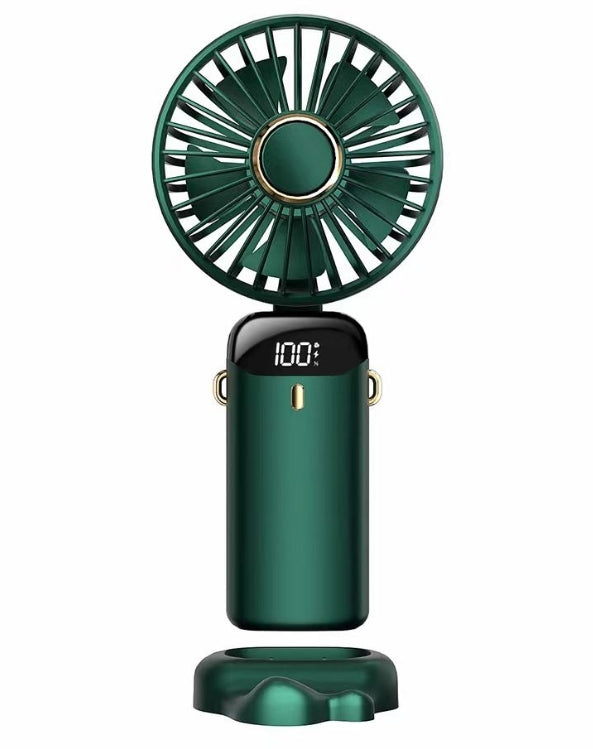 Mini Rechargeable Handheld Fan with Stand