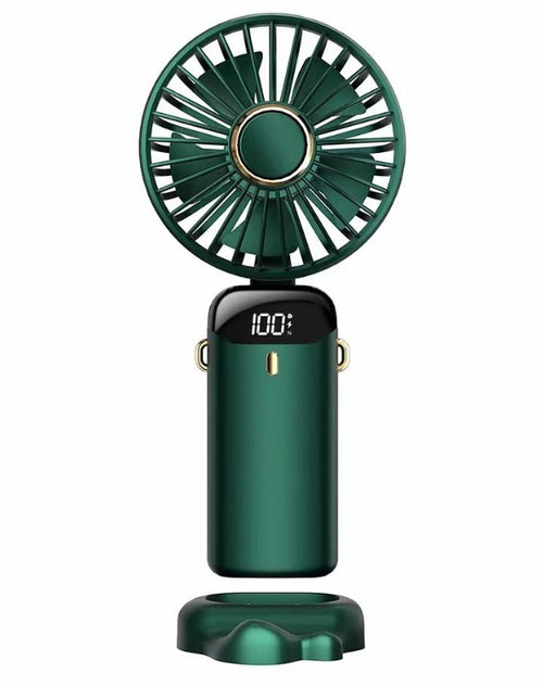 Mini Rechargeable Handheld Fan with Stand